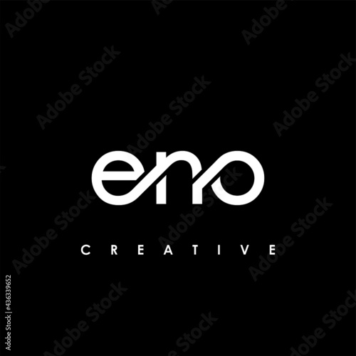 ENO Letter Initial Logo Design Template Vector Illustration