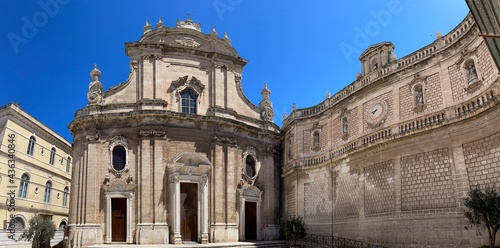 Basilica of the Madonna della Madia, Monopoli Cathedral in the old town of Monopoli, Puglia, Italy