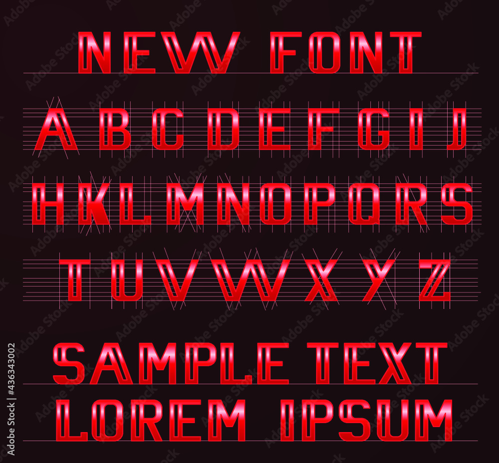 New font