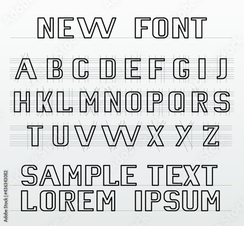 New font