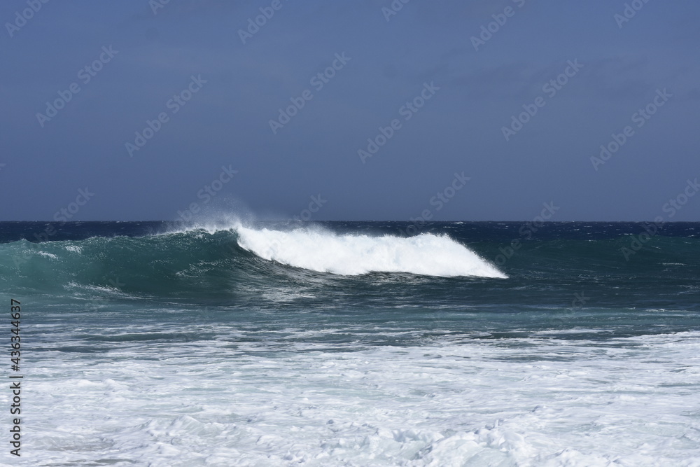 the waves of the sea demonstrate their power the waves of the sea demonstrate their power