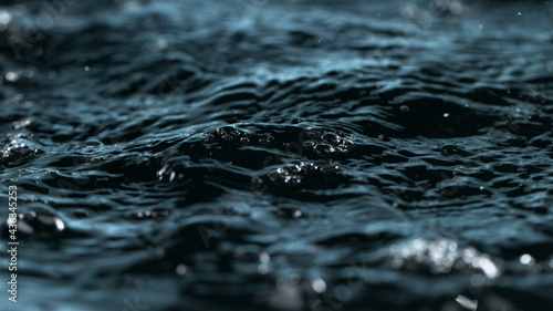 Fototapeta Naklejka Na Ścianę i Meble -  Texture of water waves, close-up.