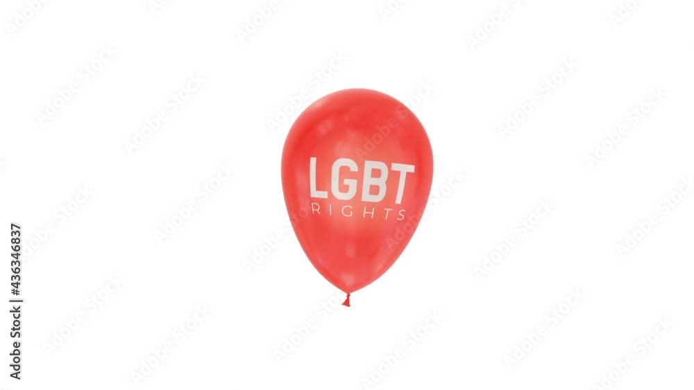 LGBT Honor Day Celebration Clip Animation with Luma Matte and Green screen LGBT Honor Day Celebration Clip Animation with Luma Matte and Green screen