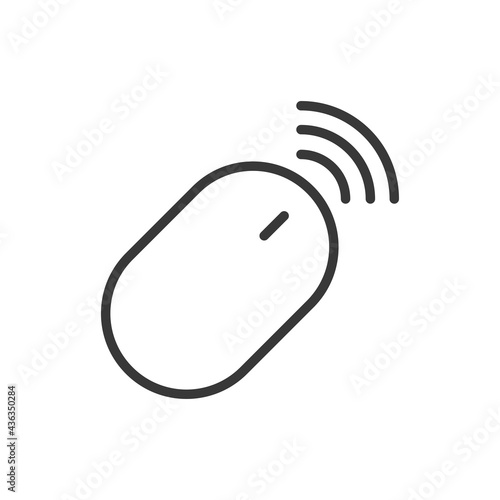 Wireless mouse icon. Device symbol modern, simple, vector, icon for website design, mobile app, ui. Vector Illustration