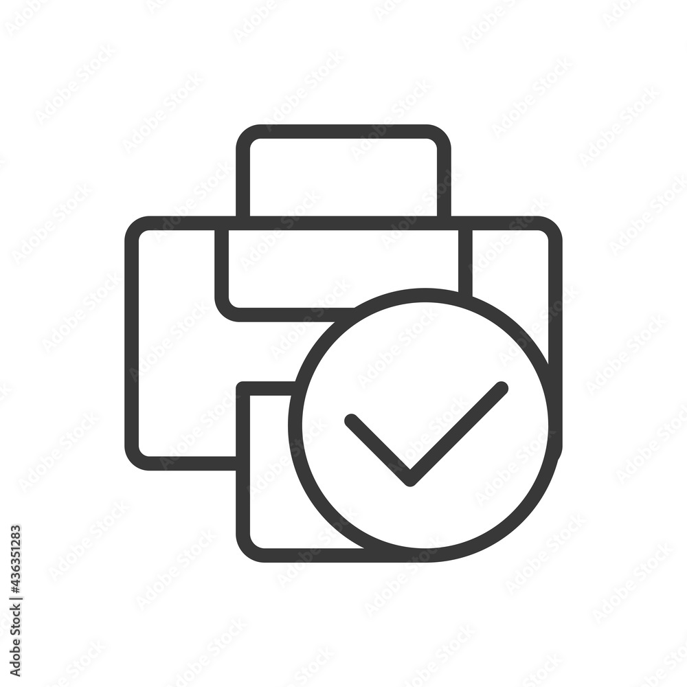 Printer icon. Fax symbol modern, simple, vector, icon for website design, mobile app, ui. Vector Illustration Printer icon. Fax symbol modern, simple, vector, icon for website design, mobile app, ui. Vector Illustration