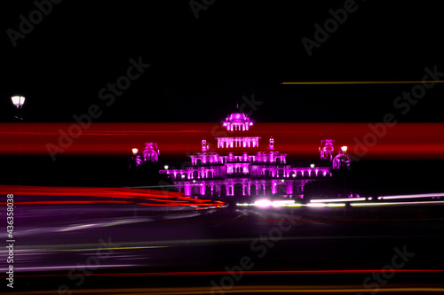 Albert hall Lighttrail