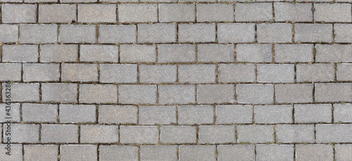 Obraz na plátne Stone pavement texture
