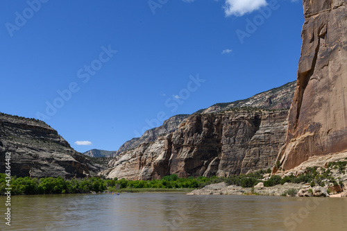 The Scenic Beauty of Colorado. Beautiful Dramatic Landscapes in Dinosaur National Monument, Colorado