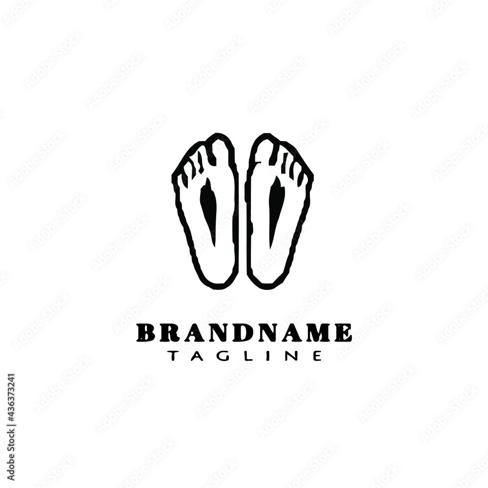 foot logo design template icon vector illustration foot logo design template icon vector illustration