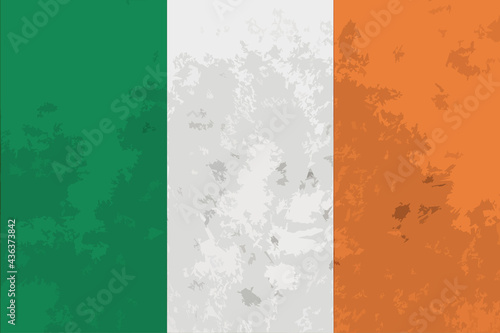 Bandera Irlanda vector AI (EPS) y JPEG