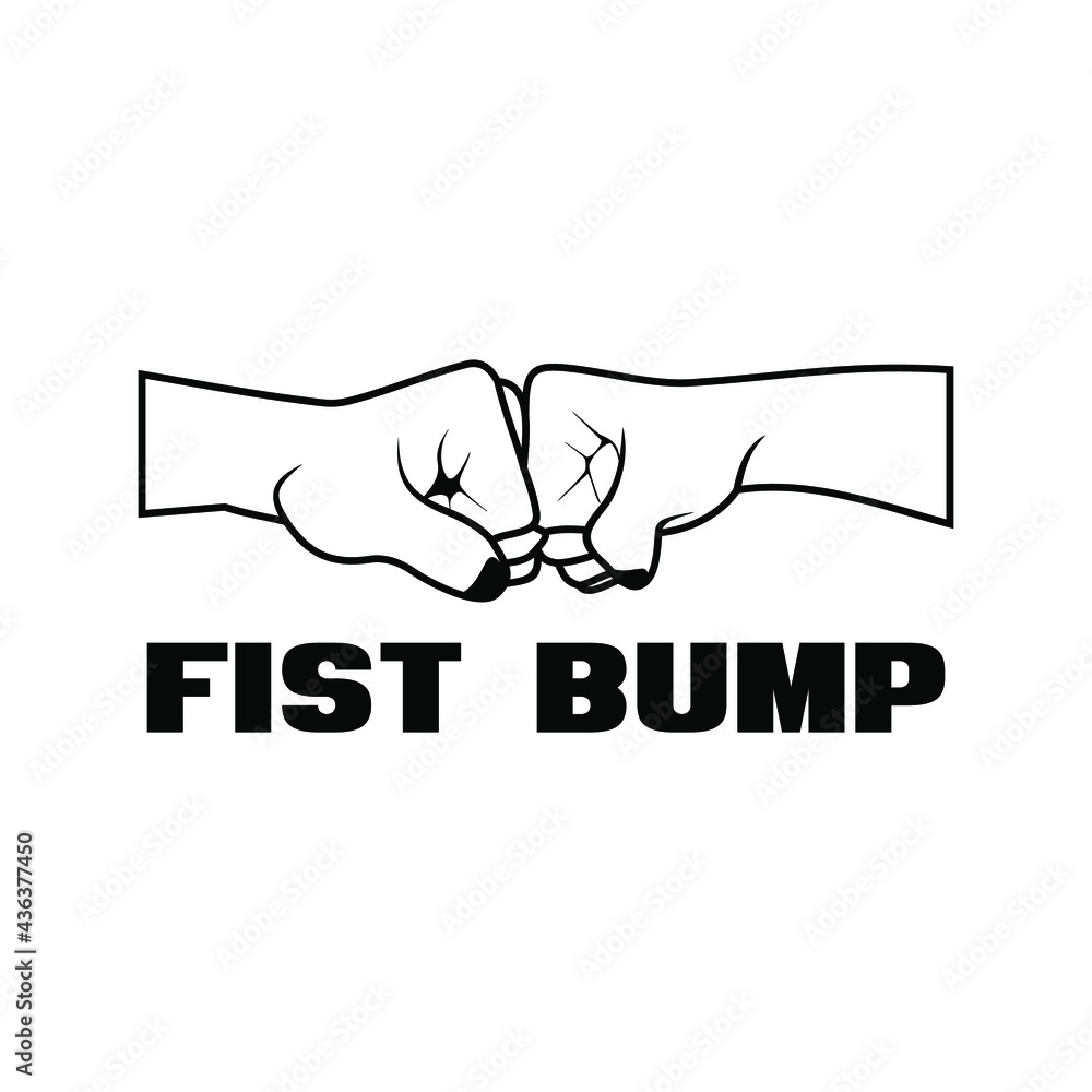 fist bump handshake corona vector fist bump handshake corona vector