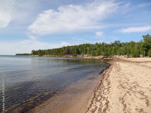 lake shoreline
