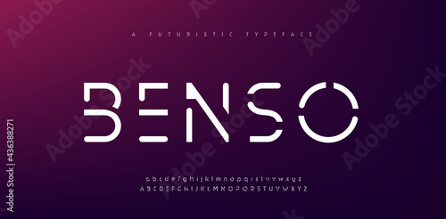 Sport Modern Alphabet Font. Typography urban style fonts for technology, digital, music, movie logo design