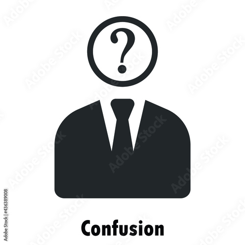 question, confusion, query, icon design vector