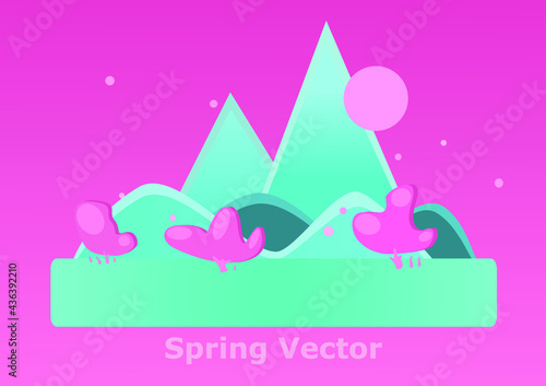 illustration of a background
