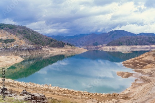 lake in the mountains