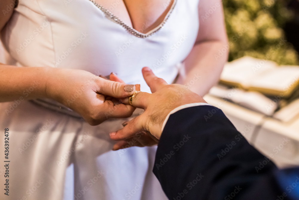 the time to exchange rings at the wedding ceremony the time to exchange rings at the wedding ceremony