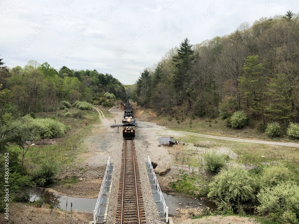 Norfolk Southern Train Christiansburg, VA Stock Photo Adobe Stock