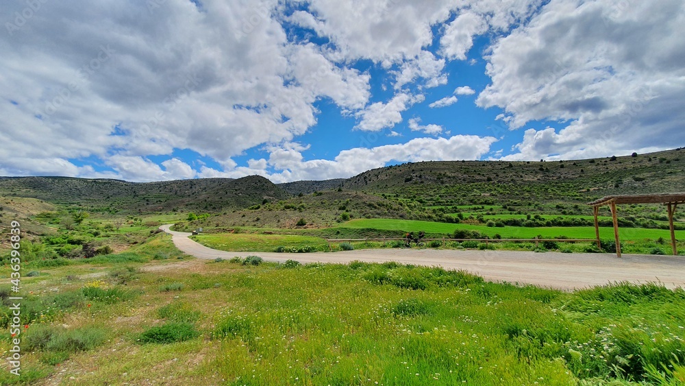 Fototapeta premium landscape in the mountains