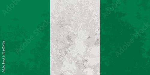 Bandera Nigeria vector AI (EPS) y JPEG © Facundo