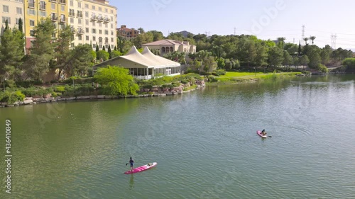 Landscape around the Lake Las Vegas area