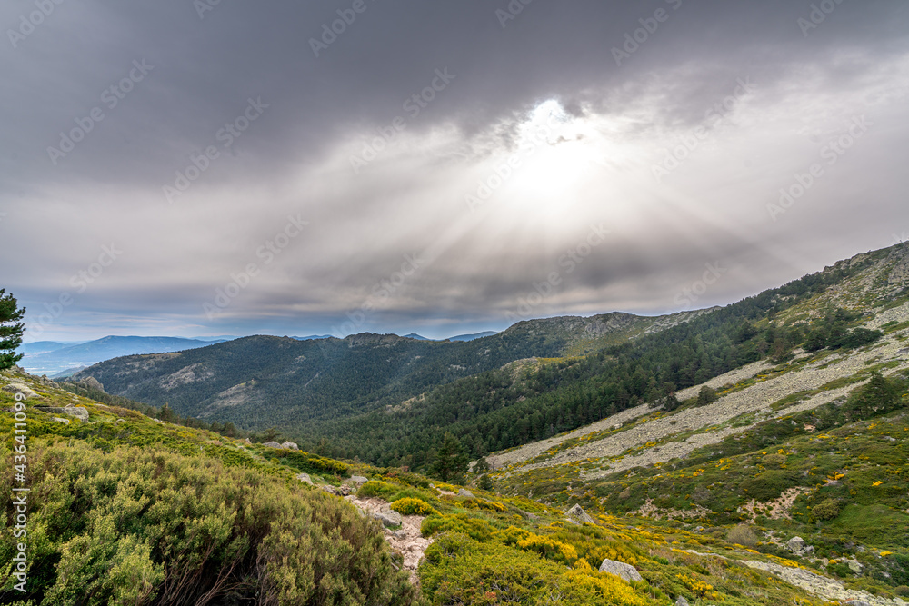 Panorámica del valle de la Barranca Panorámica del valle de la Barranca