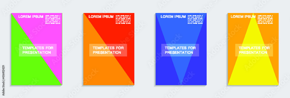 Minimal covers design. Cool halftone gradients. Minimal covers design. Cool halftone gradients.