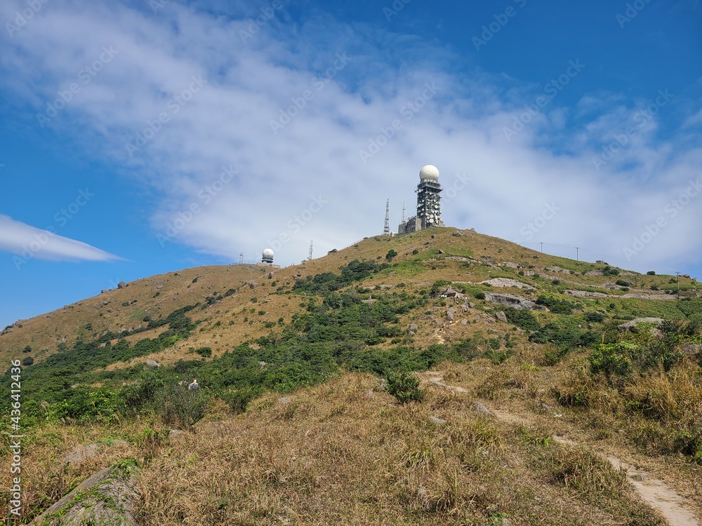 Radar at Tai Mo Shan, Hong Kong Radar at Tai Mo Shan, Hong Kong