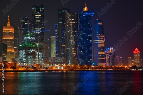 Doha by night  Qatar - Sony a7R IV. 