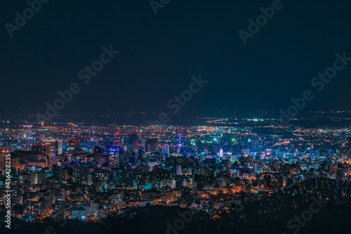Wallpaper Mural 札幌の夜景 Torontodigital.ca
