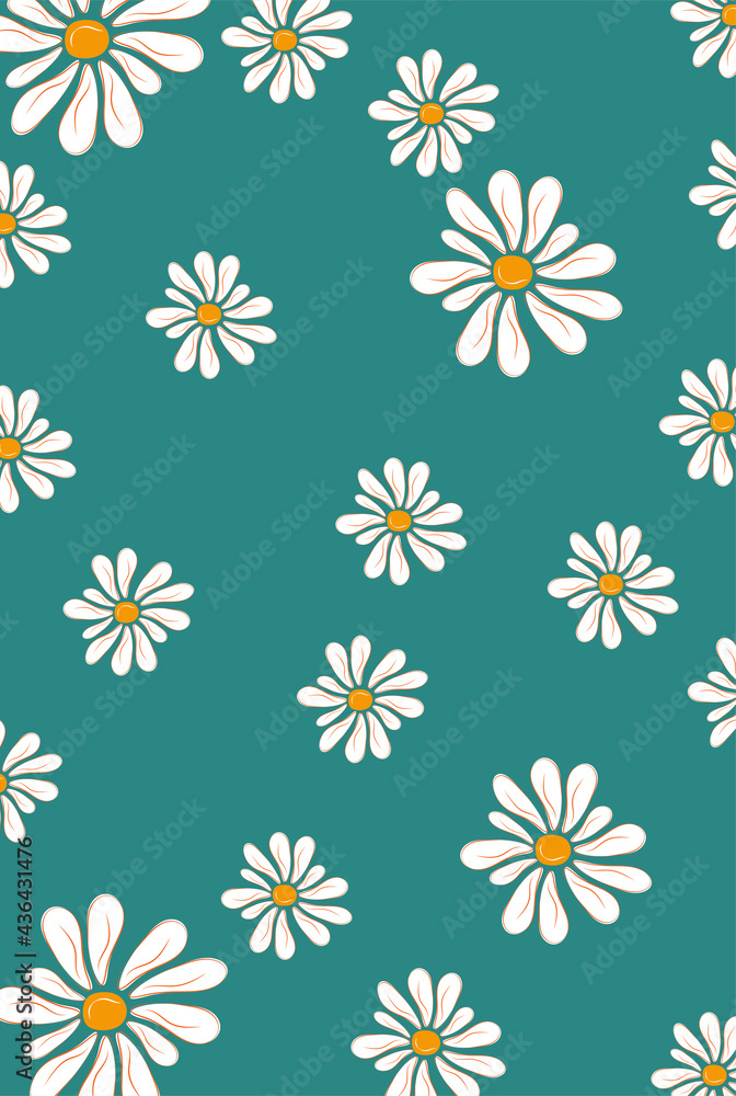 Floral bouquet vector pattern with small flowers on LIGHT blue background and groups of white, yellow flowers pattern for clothes and fashion design MODERN pattern style.eps
Floral bouquet vector pattern with small flowers on LIGHT blue background and groups of white, yellow flowers pattern for clothes and fashion design MODERN pattern style.eps