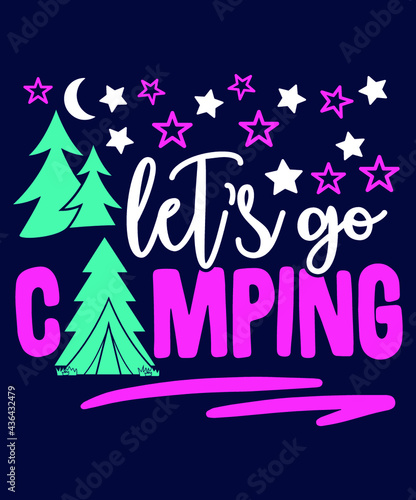 Camping Hiking Nature Mountain River Vintage adventure Graphic Illustration Vector Art for T-shirts, mugs, Stickers, and many more.