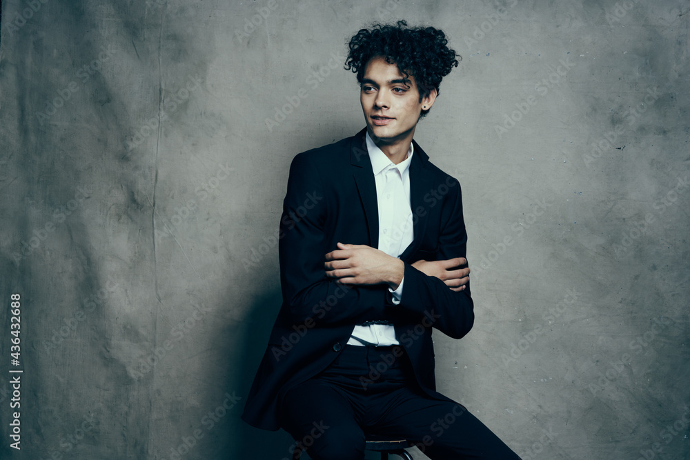 business man in suit fashion self confidence studio business man in suit fashion self confidence studio
