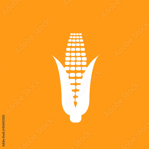 corn icon vector illustration