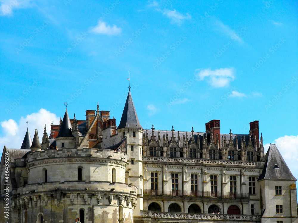 urope, France, Loire Valley, Loire, Amboise, Amboise Castle, Chateau d' Amboise, Castle, Castles, Loire River, River, Fishing, UNESCO