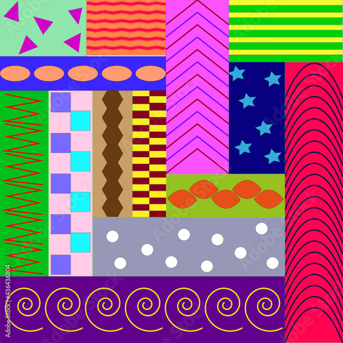 seamless pattern with stripes