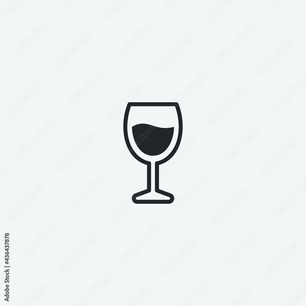 Wine cap vector icon Wine cap vector icon