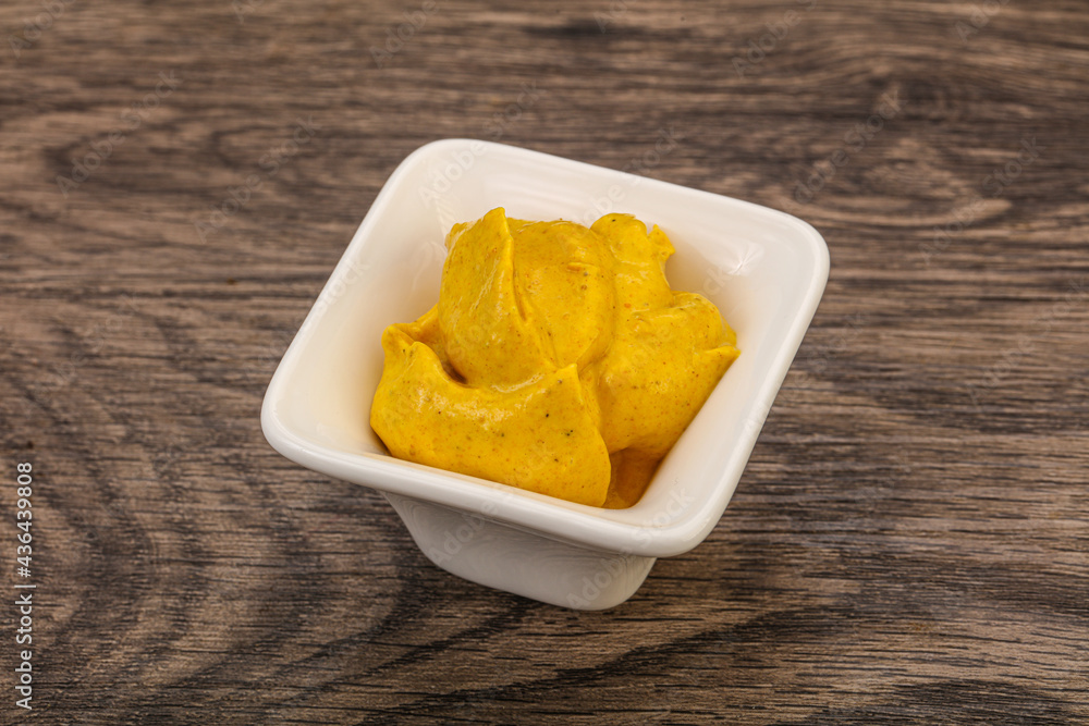 Asian Curry sauce in the bowl Asian Curry sauce in the bowl