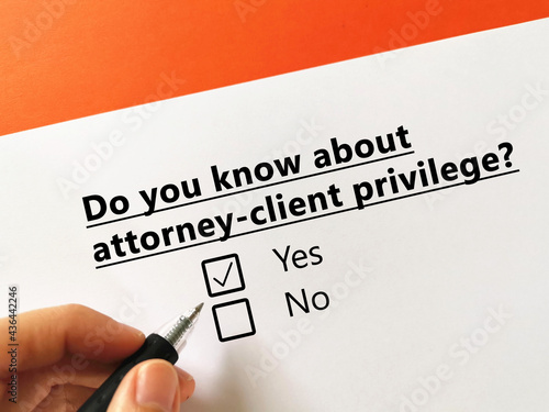 Принти на полотні Questionnaire about intellectual property law
