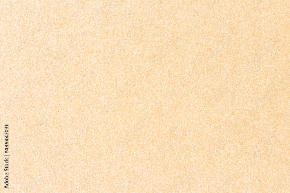 The surface of a flat cardboard sheet. Uniform light brown texture. The surface of a flat cardboard sheet. Uniform light brown texture.