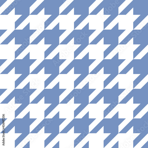 Vector illustration of hounds tooth.