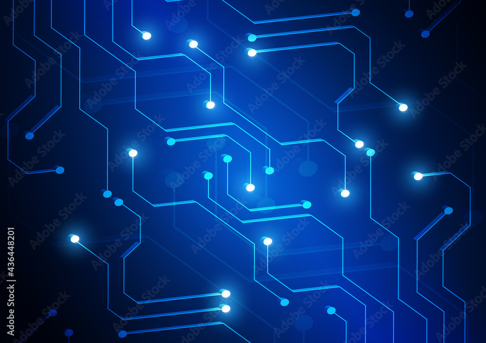 Circuit technology background with hi-tech digital data Circuit technology background with hi-tech digital data