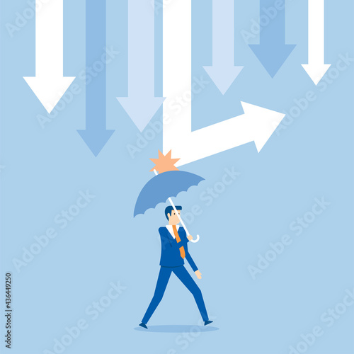 Business graphs do not affect insured investors