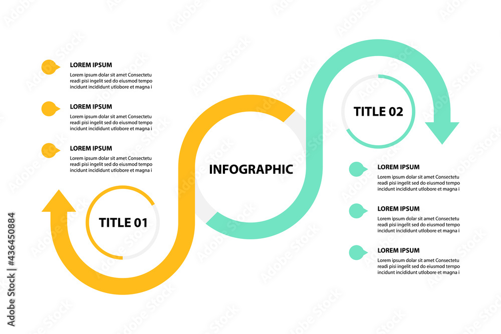 Fototapeta premium business infographic design, vector illustrations