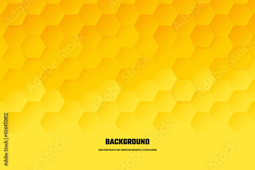 abstract grey hexagon background vector design