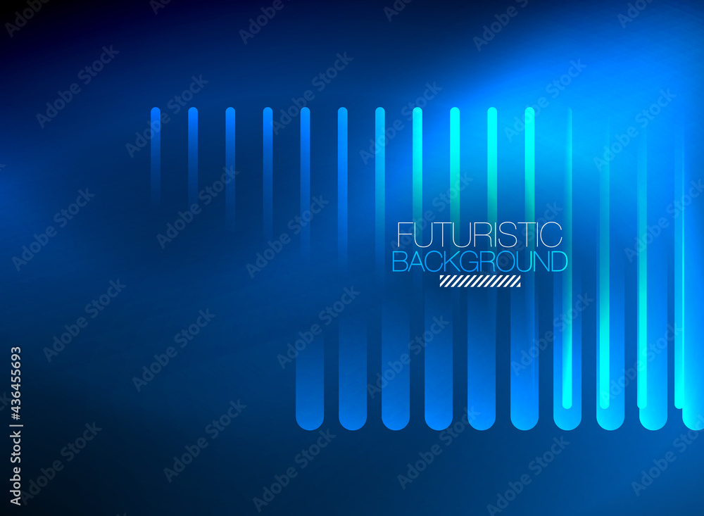 Bright neon color techno abstract background, shiny glowing neon lines in the dark background Bright neon color techno abstract background, shiny glowing neon lines in the dark background