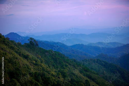 landscape with clouds