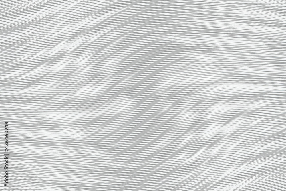 A moire pattern illustration with crossing gray waves. Intentional distortion effect.
 - obrazy, fototapety, plakaty 