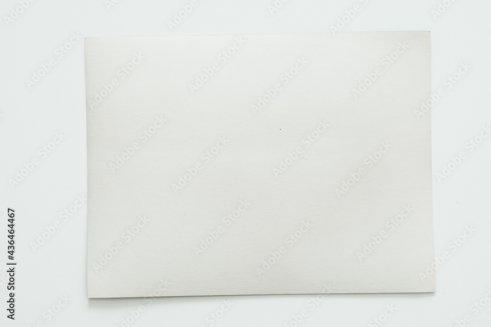 white and old photo card, on a white background white and old photo card, on a white background