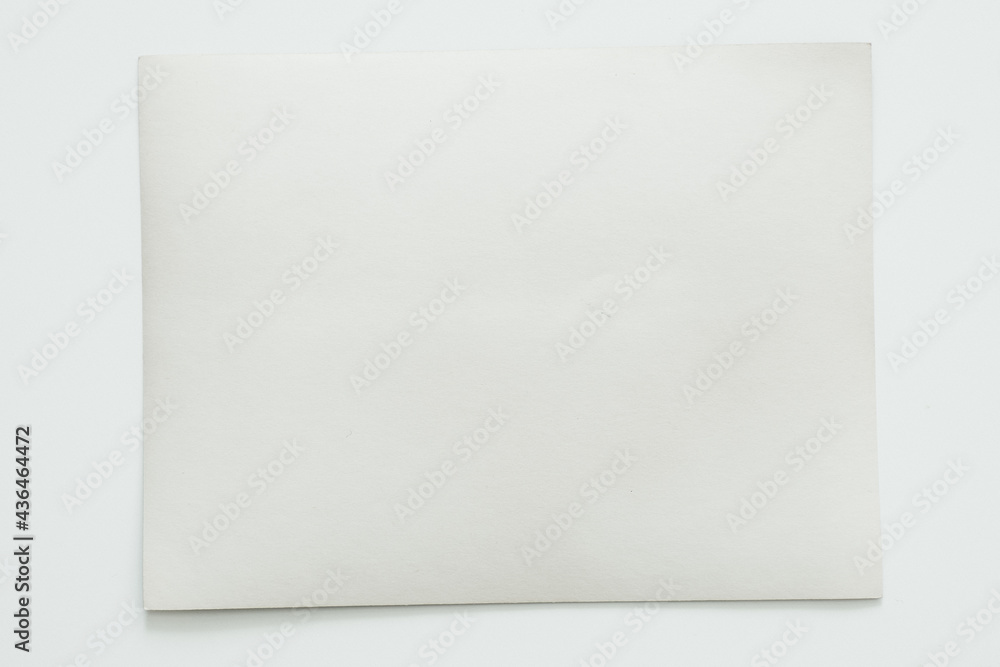 white and old photo card, on a white background white and old photo card, on a white background